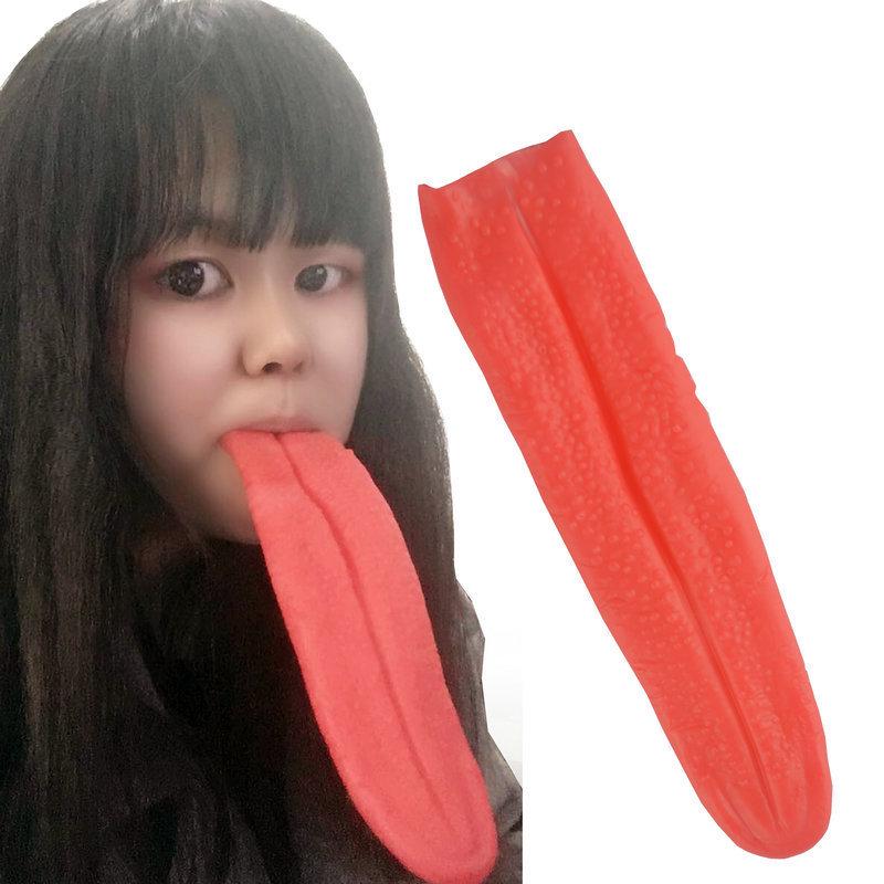 April Fool's Scary Tongue Needle Magic Stage Prop Set