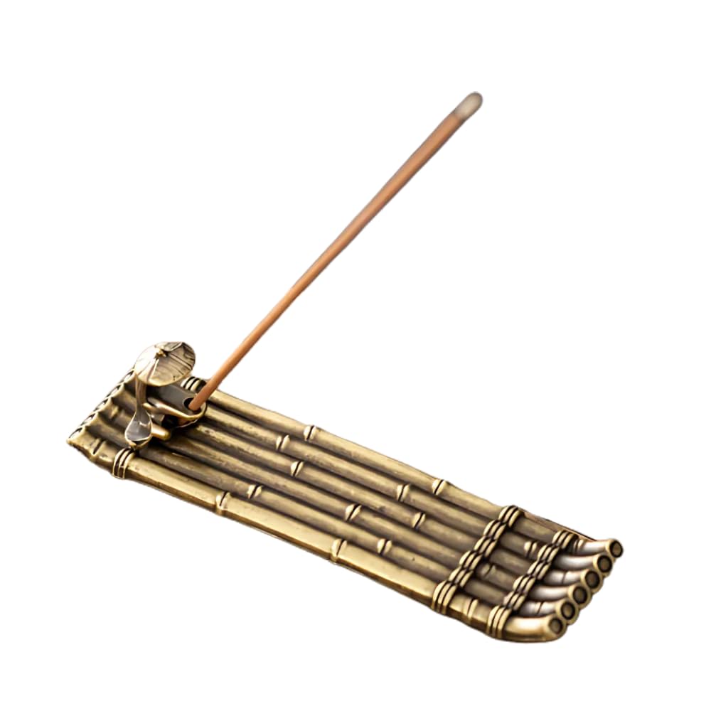 

Seizar Incense Holder, Stylish, Angler s Boat Design, Ash-Proof, Cute Interior Item (Fisherman s Small Bamboo Raft)