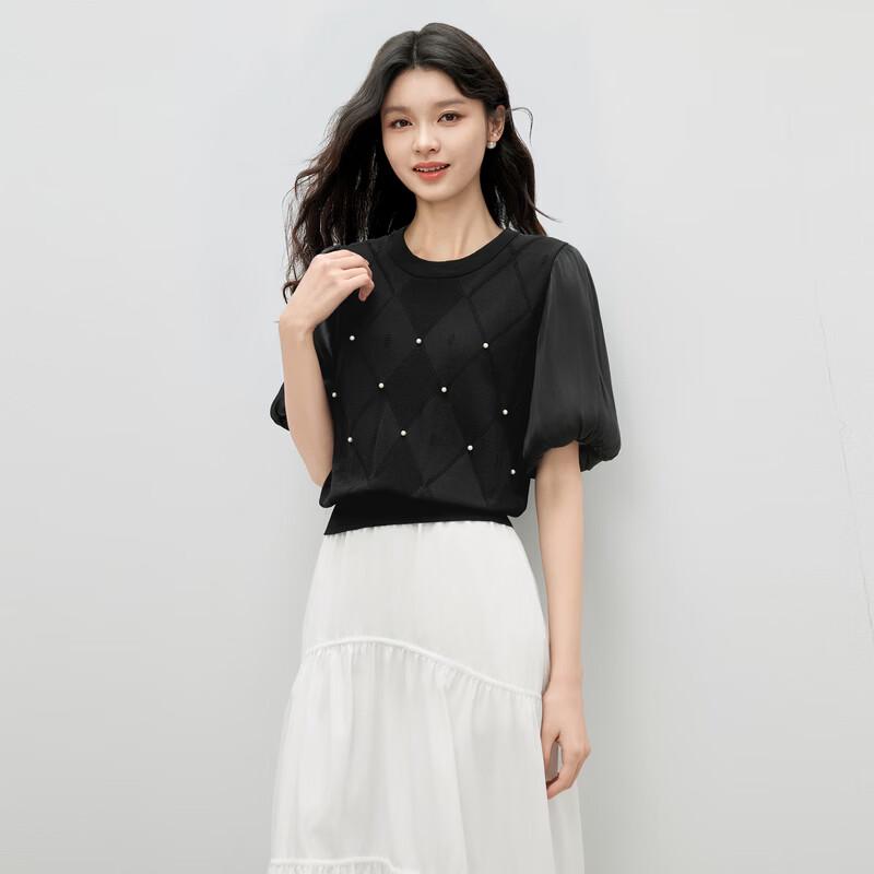 Women's Elegant Round Neck Knitted Top