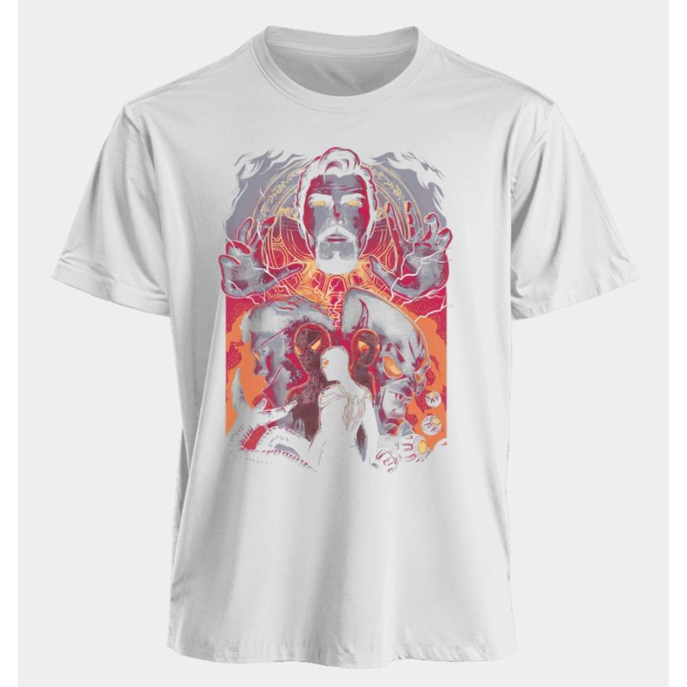 Herren- und Damen-T-Shirts Spider Man Doctor Strange Doctor Octopus Sommer Amerikanisch Frühling und Herbst Locker Kurzarm