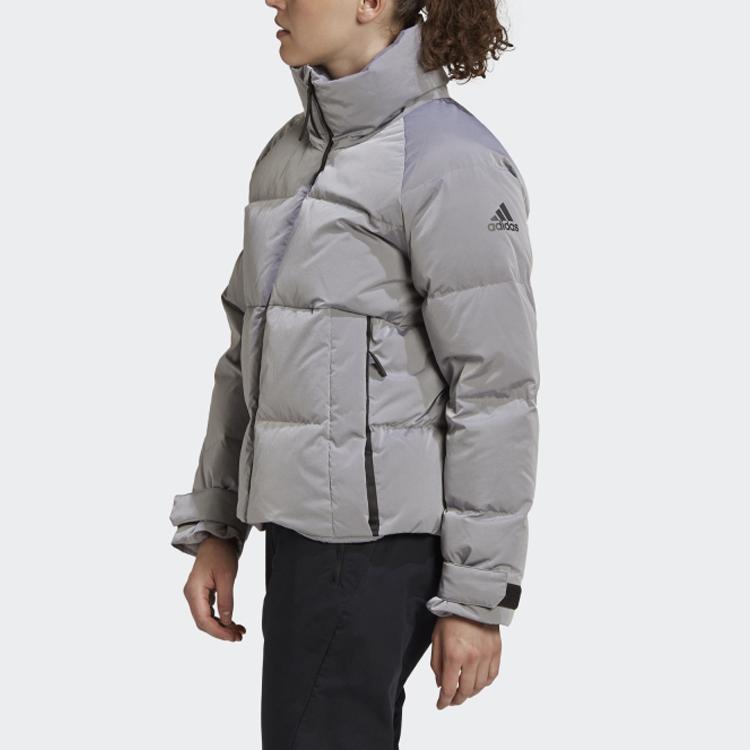 Adidas Glam On Puffer Jacket Women Outerwear Undyed FT2534