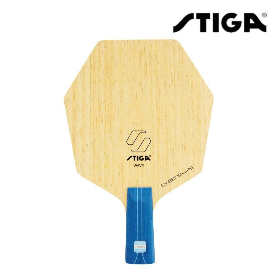 Used STIGA Cyber Shape Wavy Chinese Style Pen Holder Table Tennis Racket New Spring 2025