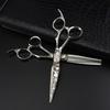6.0-inch Damascus Pattern Hairdressing Scissors & Thinning Shears - Ancient Design