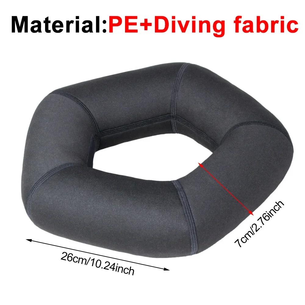 Motorradhelmständer Helmhalterung Pentagon Quadratischer Donut-Pad für Motorrad Schneemobil Skateboarding Rollerhelm