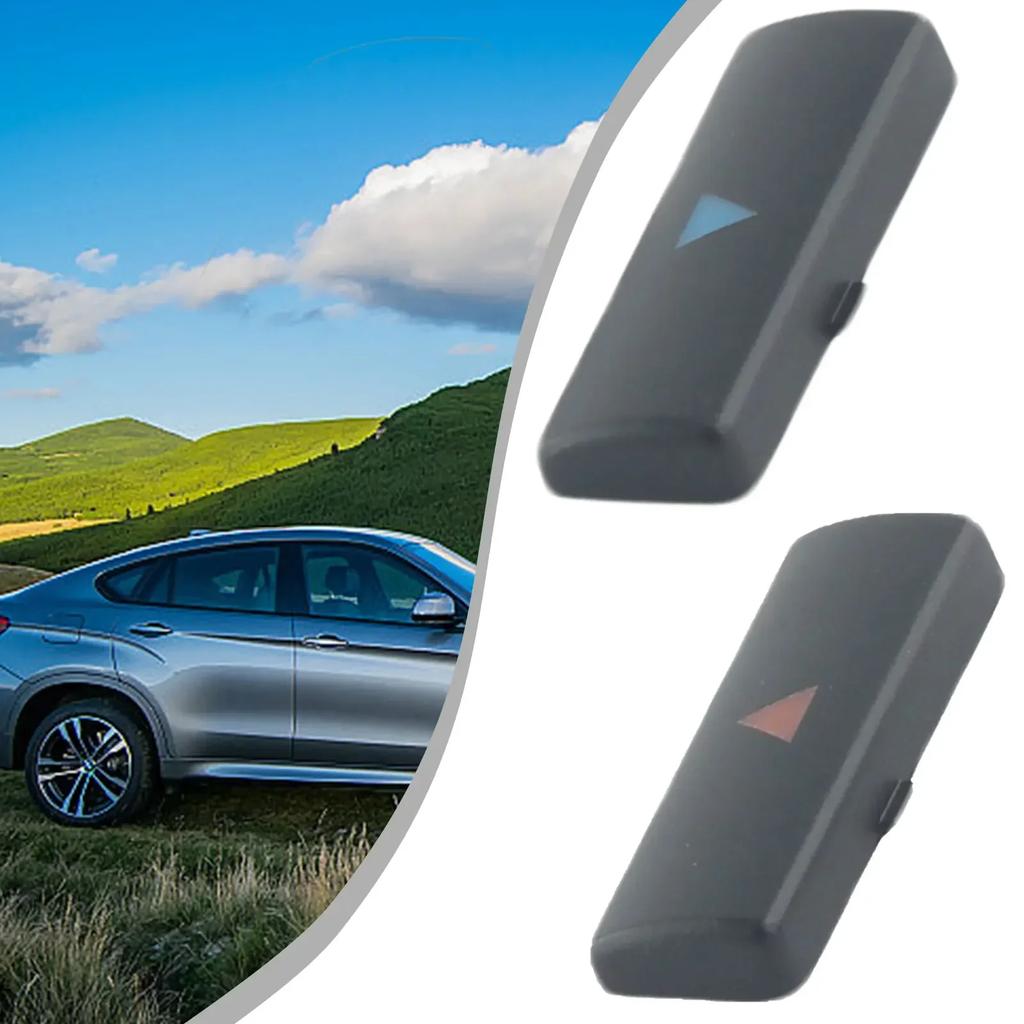Up Down Button Climate A C Control Black Replacement 2pcs Plastic Button Key Easy Installation For BMW E53 E39 M5