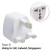 Universeller Reiseadapter-Stecker mit Schnellladeanschluss, kompatibel mit US-, EU-, AU-, UK-Steckdosen für Geschäftsreisen