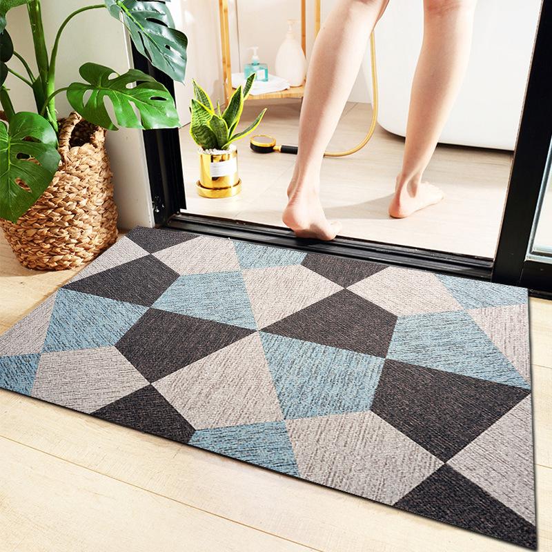 Bathroom Anti Slip Mat Bathroom Floor Mat Bathroom Entrance Carpet Door Mat Household Foot Mat
