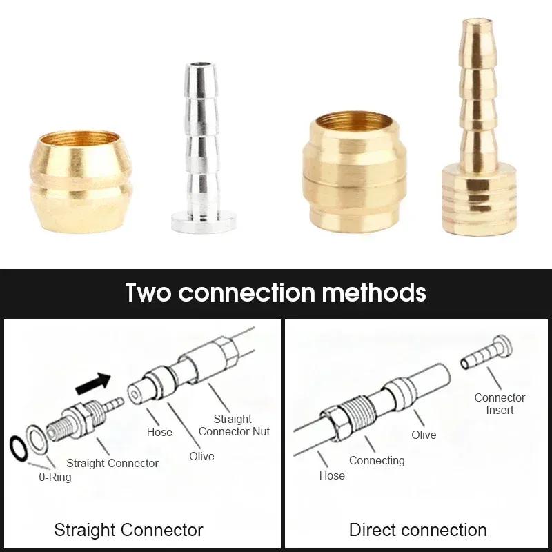 MEROCA 4/10/20set Mountain Bike Oil Needle Hydraulic Brake Olive Head For SHIMANO BH90 BH59 SRAM MAGURA TEKTRO Cycling Parts