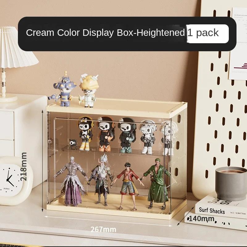 Blind Box Storage Display Rack Transparent Display Cabinet Acrylic Bubble Mat Doll Display Cardboard Storage Classification Box