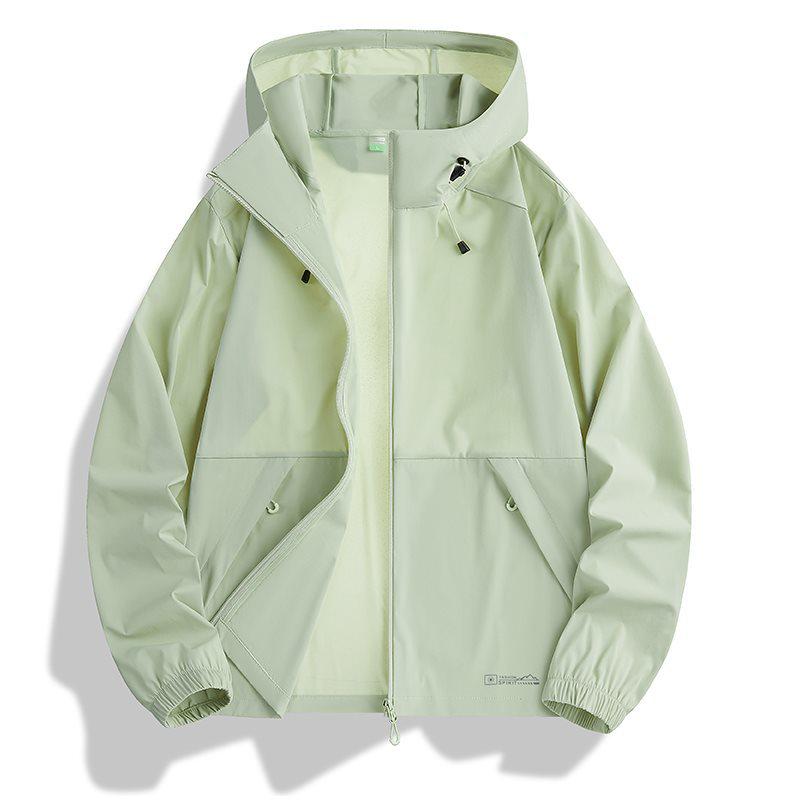 Unisex Windproof Waterproof Quick-Dry Sun Protection Jacket for Outdoor Sports and Fishing