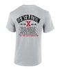 Trenz Shirt Company Mens Gen X TShirt Generation X The FAAFO Generation Funny