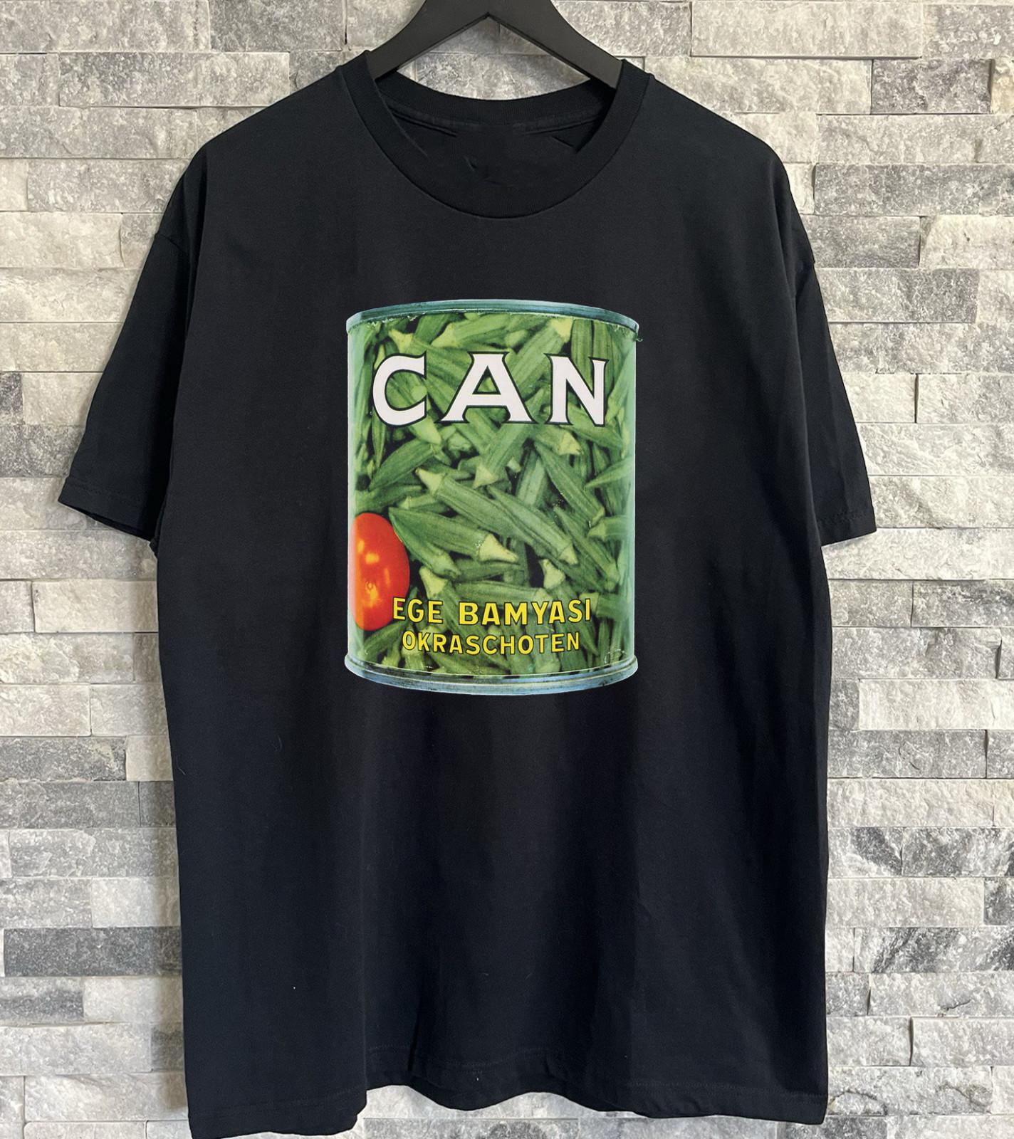 NEW Can Band Ege Bamyasi Album T Shirt Black All Size S-5Xl Gift Fan S