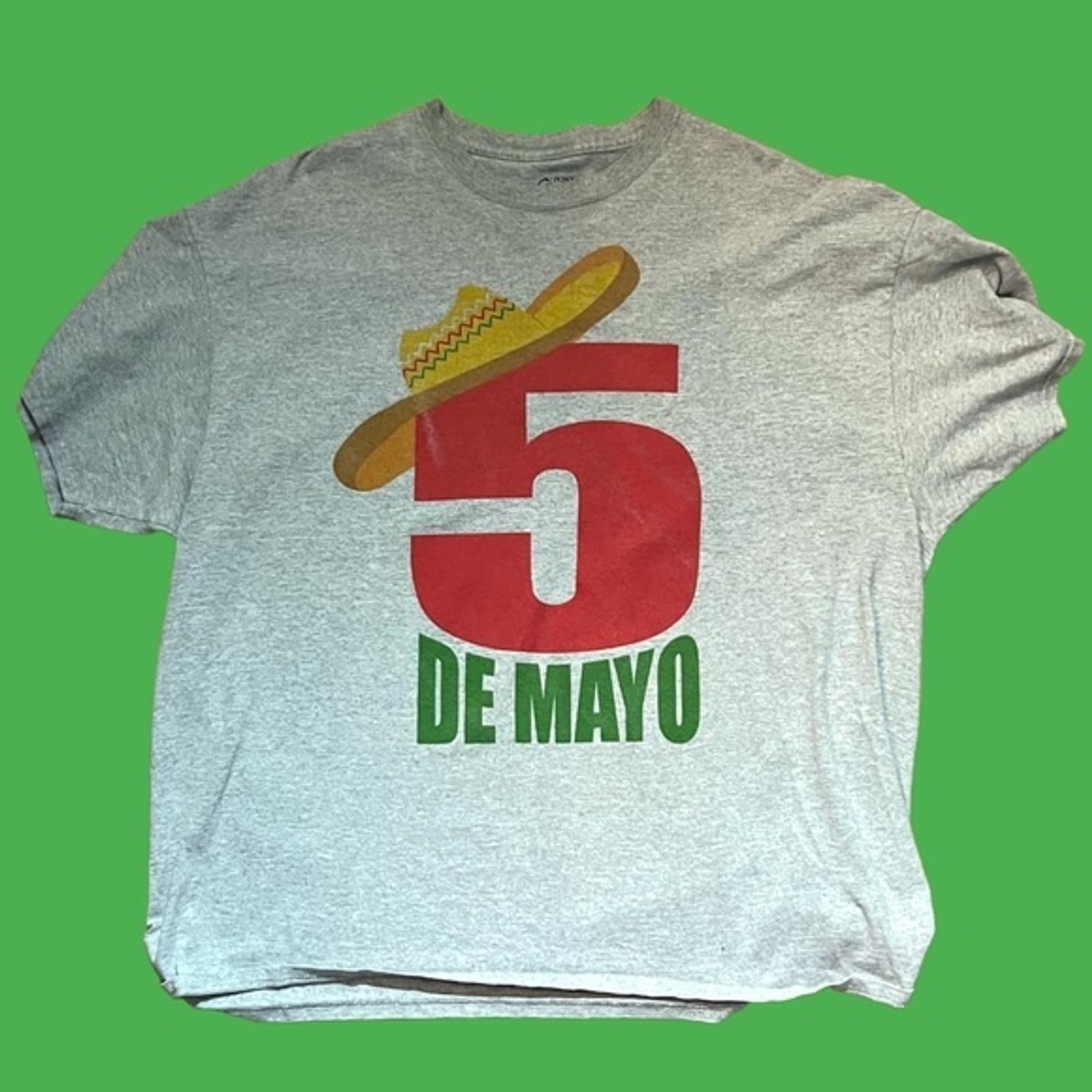 5 Cinco De Mayo Adult Tee Drinking Shirt Tequila Mexico Mexican T-Shirt. Sz 2XL 2XL