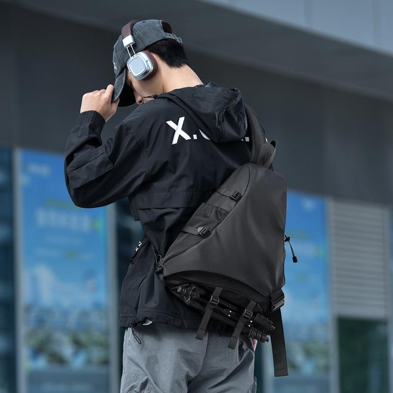 Trendy Crossbody Bag, Stylish and Retro, Large Capacity, Casual Workwear, Student Bag