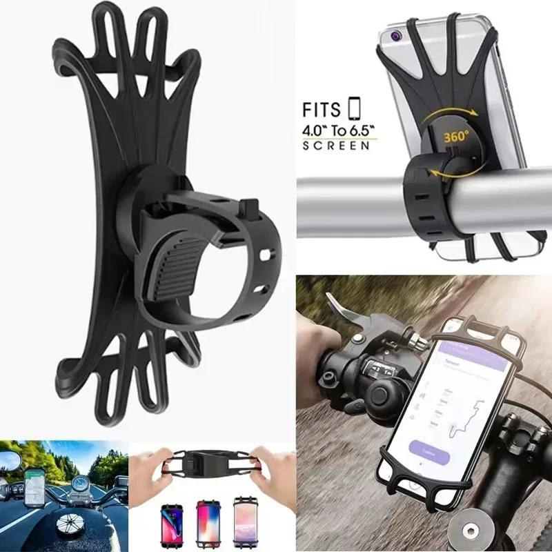 Soporte para Teléfono de Bicicleta Soporte para Teléfono Móvil de Bicicleta Soporte para Motocicleta Suporte Celular Para iPhone Samsung Xiaomi Gsm Houder Fiets