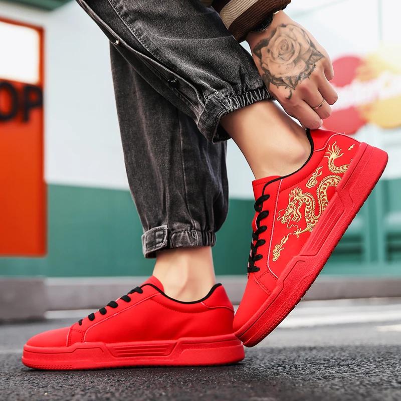 Pánské boty Tenisky Pánské tenisky Luxusní boty Pánské ležérní Trenér Závody Prodyšné módní povaleče na běhání Boty pro muže