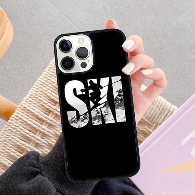 Skiing Snow Snowboard Ski Phone Case For iPhone 17 Air 14 15 16 13 12 Max Cover For Apple iPhone 17 Air 11 Pro Max Plus SE2020