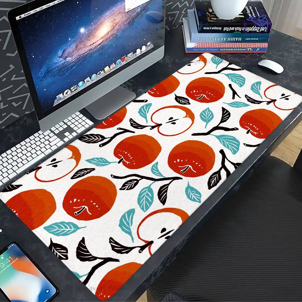 Interesting Apple Abstraction Mousepad Non-slip Suitable For Office Computers Laptops E-sports Game Desk Mats XXL Keyboard