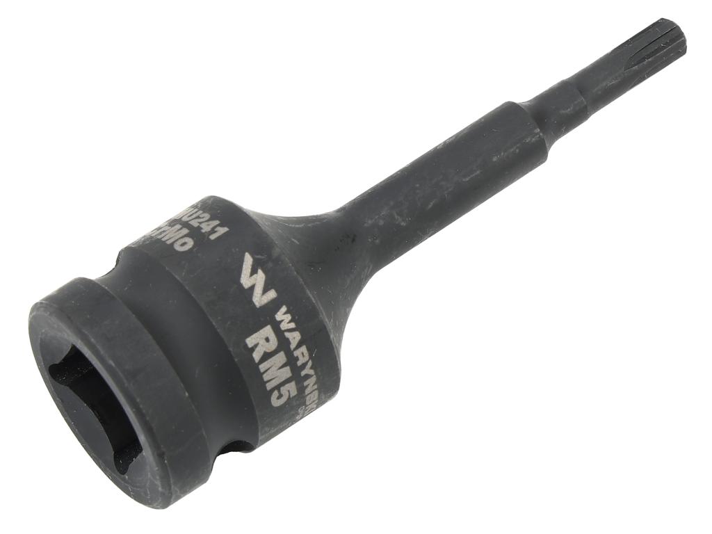 Impact Socket, 1/2" Ribe RM5 Made of CrMo Steel, Waryński