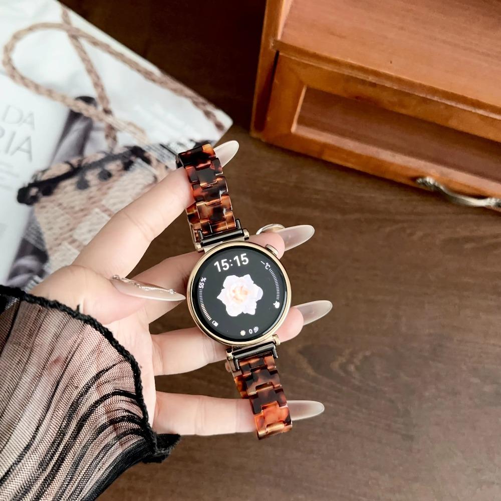 18/20/22mm Resin Watch Band for Garmin Forerunner 255 265 265S Venu 3S 2S,Huawei GT6 GT5 41mm Samsung Galaxy Watch 7 6 5 Strap Correa