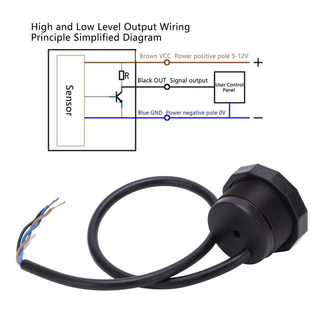 Sensor Infrared Detection Photoelectric Sensing Switch Distance Security Alarm Parts DC5‑24V