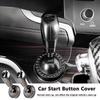 Car Gearshift Lever Cover One-Touch Start Button Case Accessories For Jaguar XF XJ XE S-Type F-Type X-Type F-Pace I-Pace E-Pace SS1