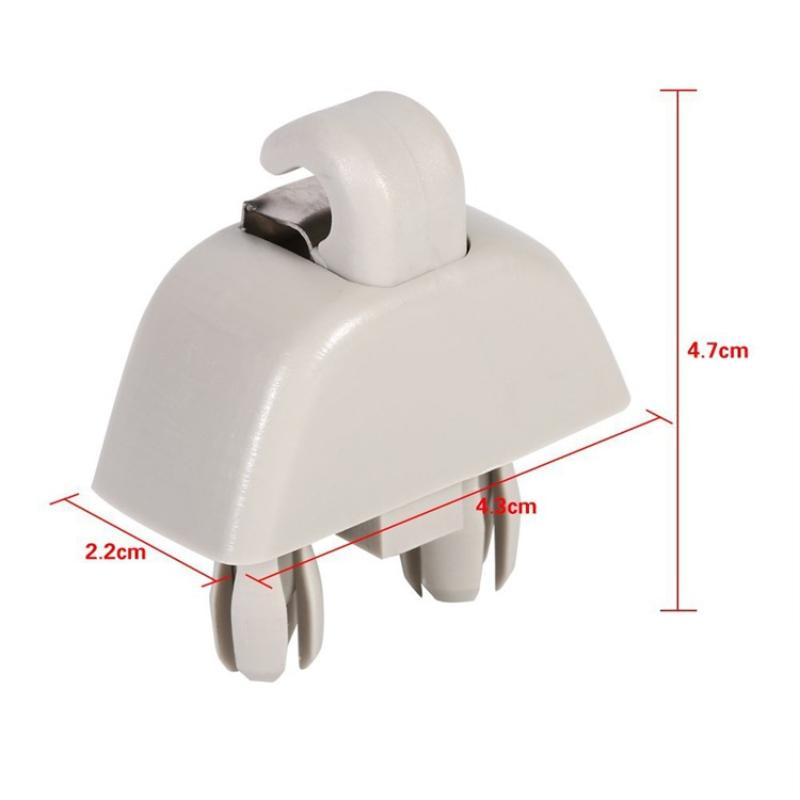 2/10 Pezzi Per A6 C6 Passat B7 Polo Up Citigo Rapid Seat Mii 6Rd857561Y20 6R0857561Y20 Ganci Clip Porta Appendi Sole