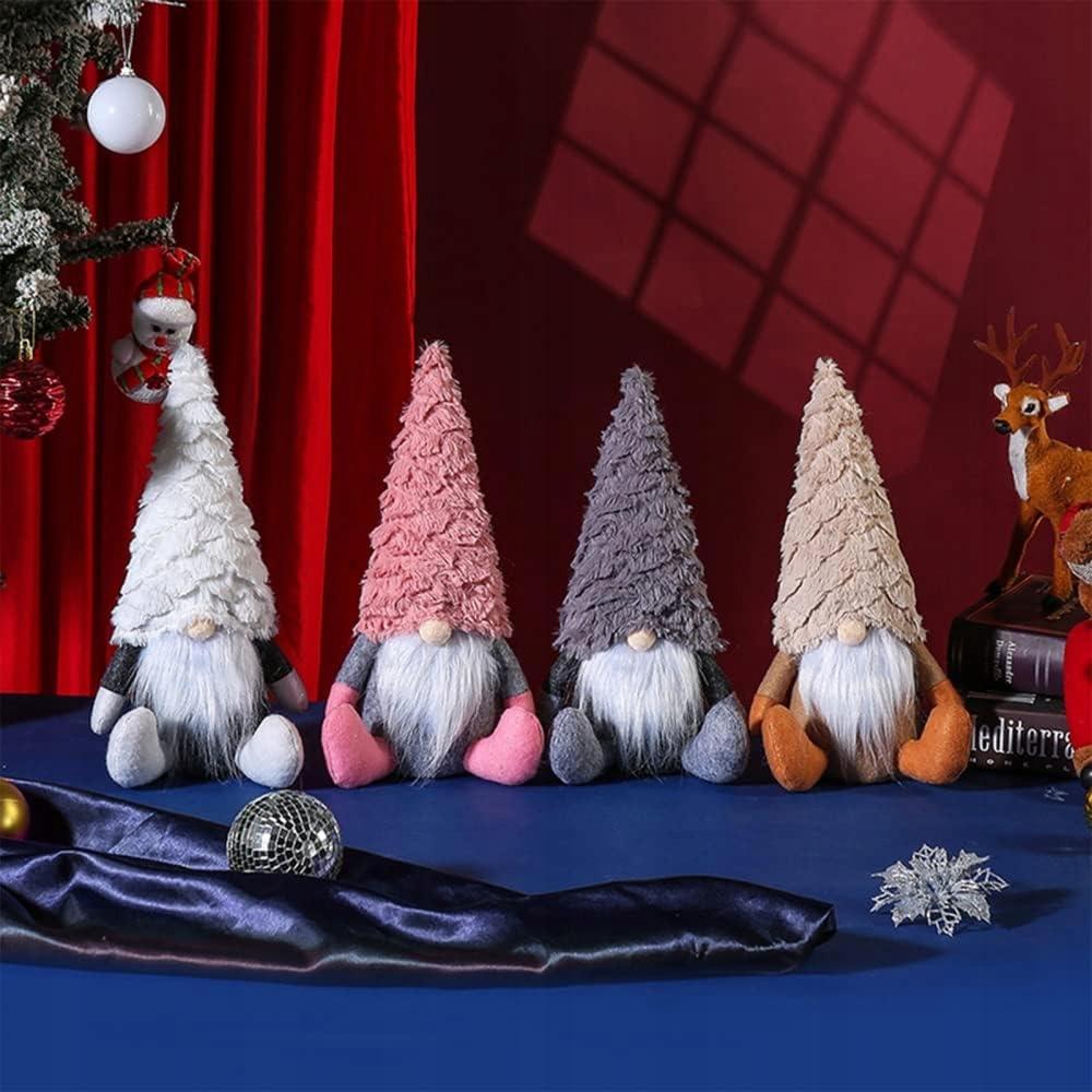 Set Of 4 Christmas Gnomes For The Christmas Tree