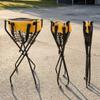 Pickleball Cart Foldable Ball with Wheels Stainless-Steel for Schools