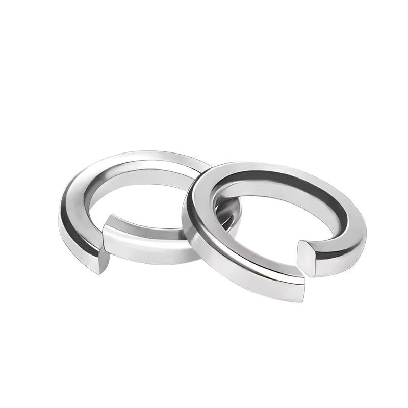 304 Stainless Steel Open Type Elastic Spring Washer, Spacer for M2, M3, M4, M6, M8, M14, M20, M24