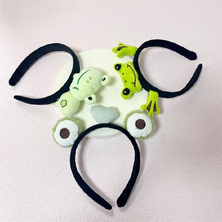 Luxurious Party Headdress Adjustable Halloween Headwear Plush Unisex Headpiece for Parties And Daily Outfits