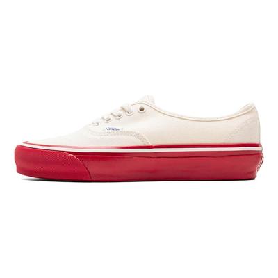 Authentic 44 LX White Red Men Sneakers Cream VN000EBNYF9
