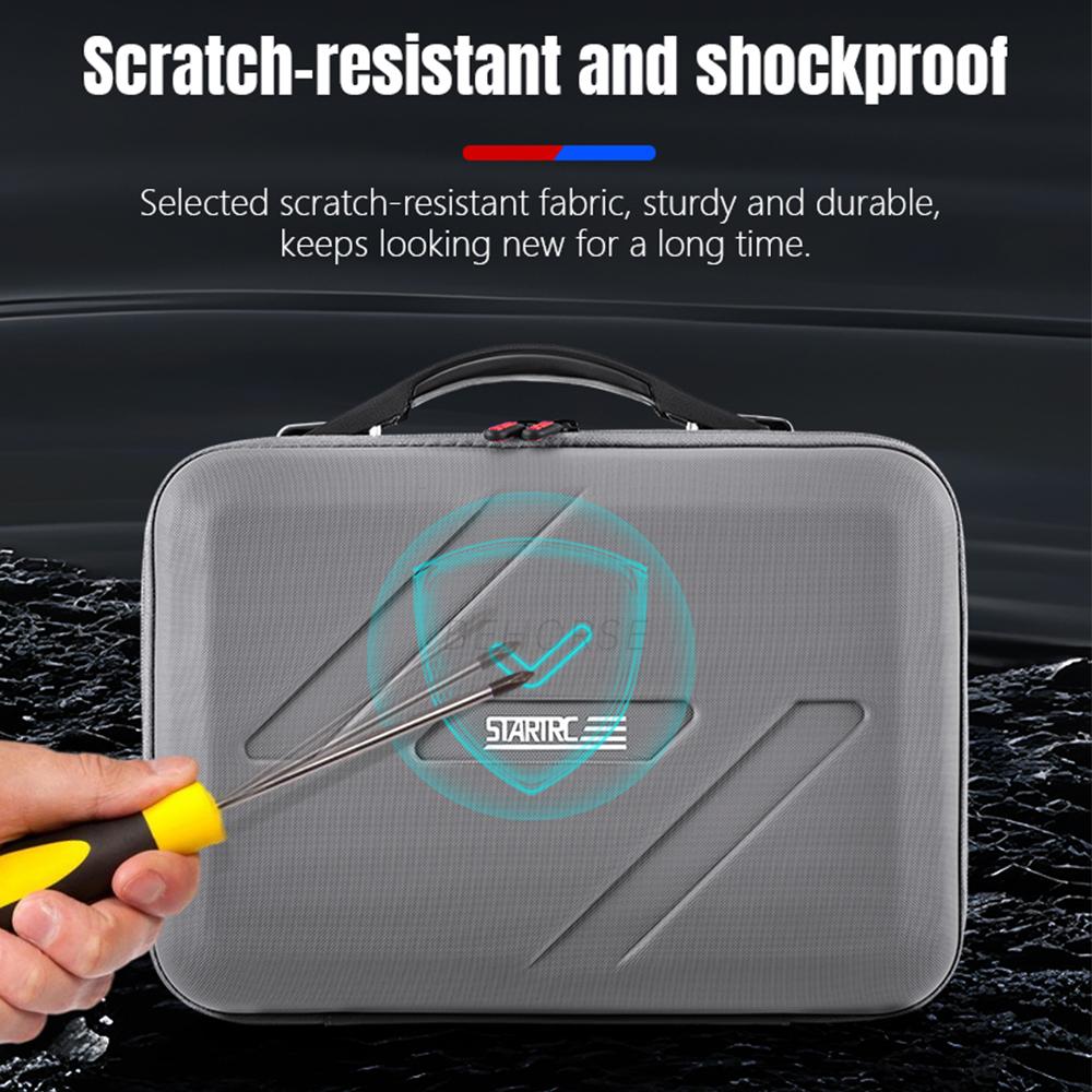 Large Carrying Case For DJI Flip Fly More Combo Set RC 2/RC-N3 Control Waterproof Storage Bag For DJI Flip Drone Accessories