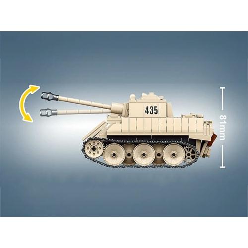 AFM VK 1602 Leopard Light Reconnaissance Tank 458 Blocks