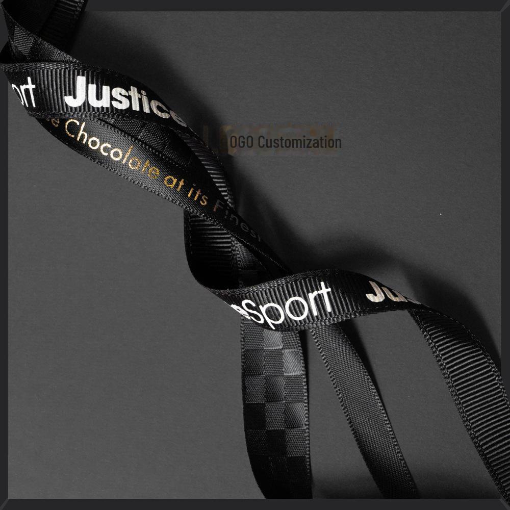 Ribbon Logo Certificate with Decorative Flower and Bow Packaging Box