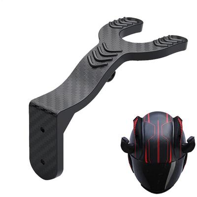 Motorradhelmhalter Wandhalter Kopfschutz-Kleiderbügel ABS Fahrrad-Huthalter Motorradkappen Wand-Organizer-Gestell Schlüsselhaken