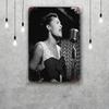 Mfoever Tin Sign Sarah Vaughan Retro Vintage Tin Sign Poster Decorative Plaque Metal Plate Wall Decor