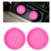 2PCS General Motors Water Cup Mat Interior Control Anti Slip Mat Multi Functional Car Cup Mat  Personalized Silicone Storage Mat