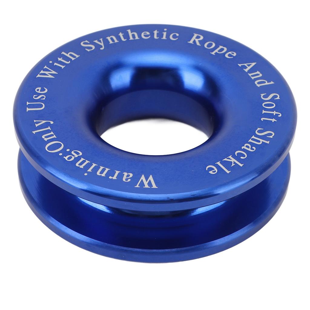 Kladka pro vyprošťování pomocí navijáku, hliníková slitina, 17637 liber, Kladka pro vyprošťování navijákem, Tažný kroužek pro ATV UTV SUV nákladní automobil