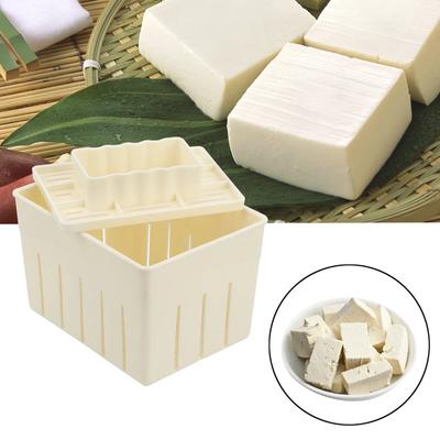 Hot DIY Tofu Mold Kitchen Cooking Tool Set Kitchen Gadgets Homemade Plastic Tofu Press Mould Soybean Curd Tofu Making Mold