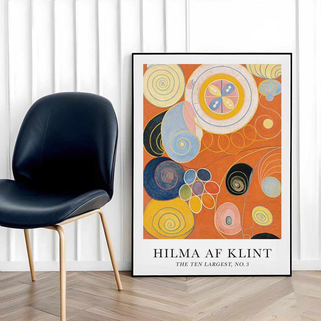 Plakát Hilma af Klint The ten largest no. 3