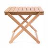Wooden Coffee Table Balcony Beach Camping Picnic Foldable Basic