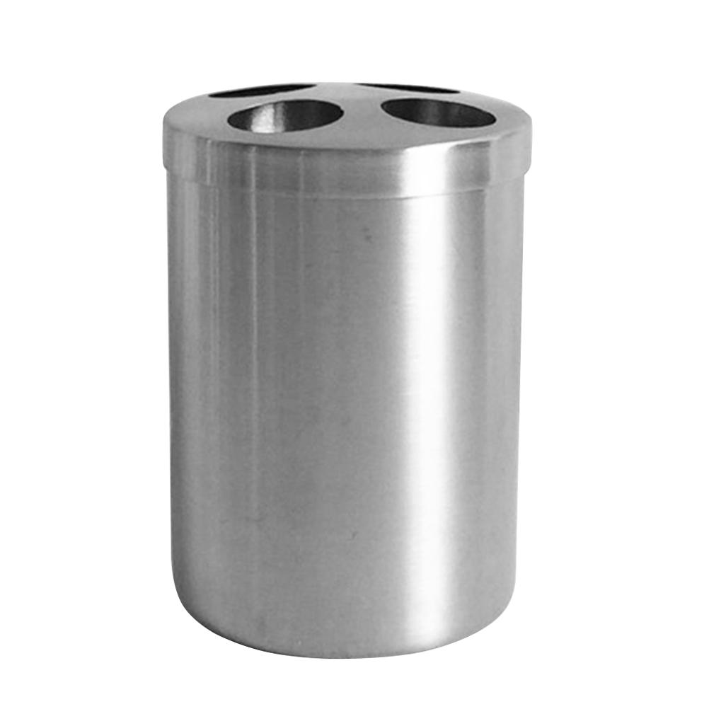 

Подставка для зубных щеток, держатель зубной пасты, нержавеющая сталь 304, утолщенный материал, серебро, принадлежности для ванной комнаты, долгосрочное использование