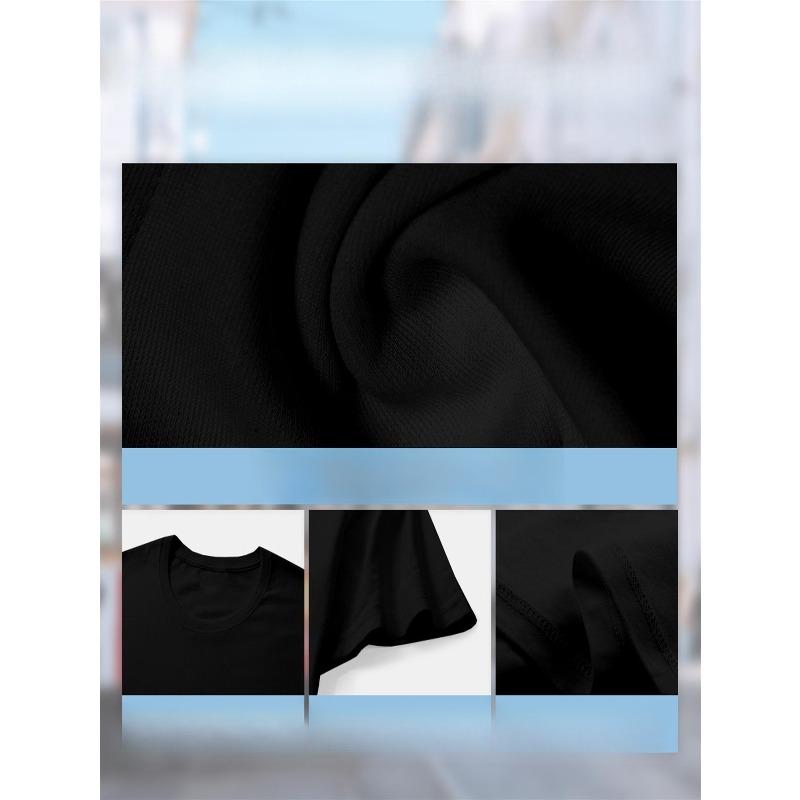 European Size MenS 2D Football T-Shirt Retro Print, Slight Stretch, Crew Neck, Regular Fit, Ideal for Casual & Sports Wear