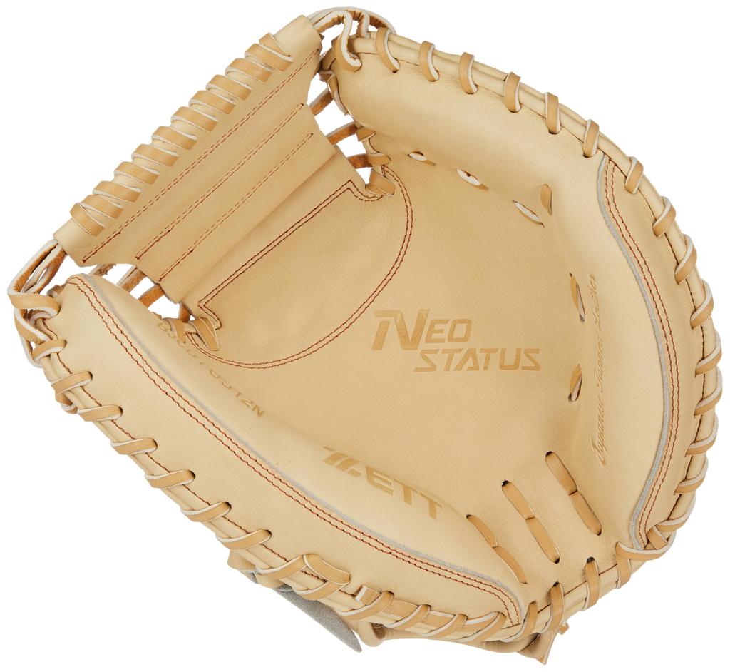 ZETT Softball Mitt Neo Status for Catchers Pastel Brown for Right Throwers BJCB70512N Boys' Catcher's (3200)