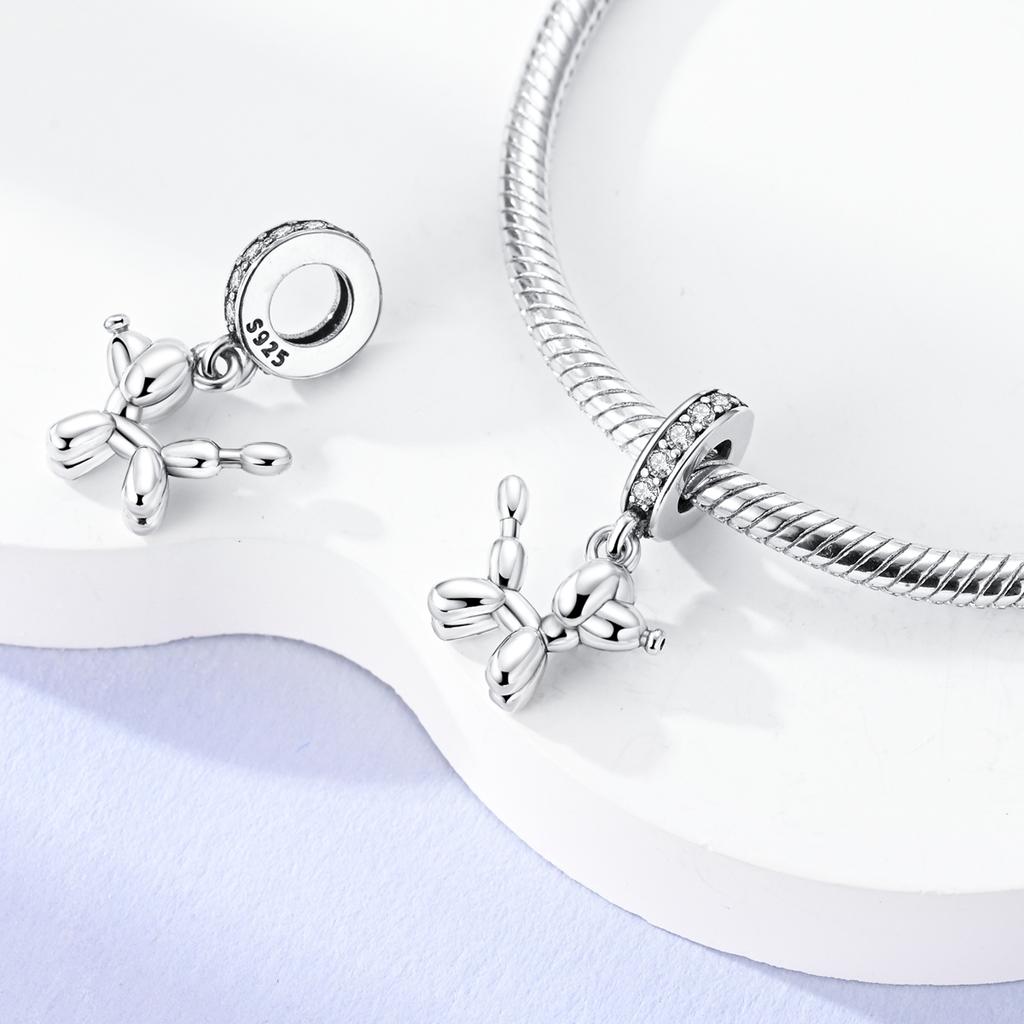 925 Silver Charms Beads Pendant Original Dog Cat Firefly Butterfly Dragonfly For Women Jewelry Making Fashion Accessories