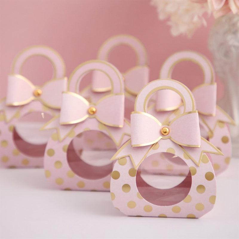 10 Stück/Los Hochzeitsgastgeschenk-Boxen und -Tüten Schokoladen-Süßigkeiten-Boxen für Hochzeit Babyparty Geburtstag Gäste Gastgeschenke Event Party.