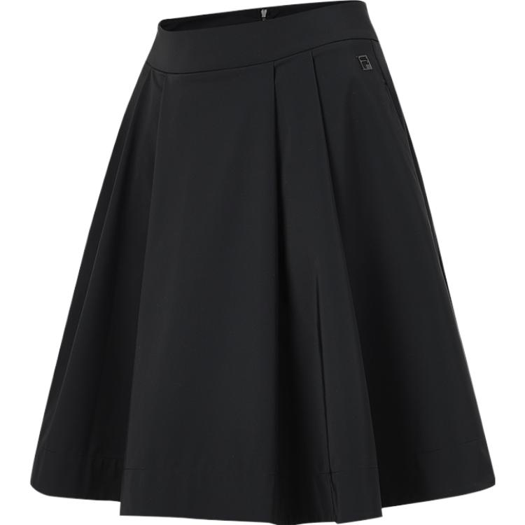 

FILA 2023 Autumn New Simple Loose Woven Golf Skirt Women skirts Deep-Black A11W335308F-BK M