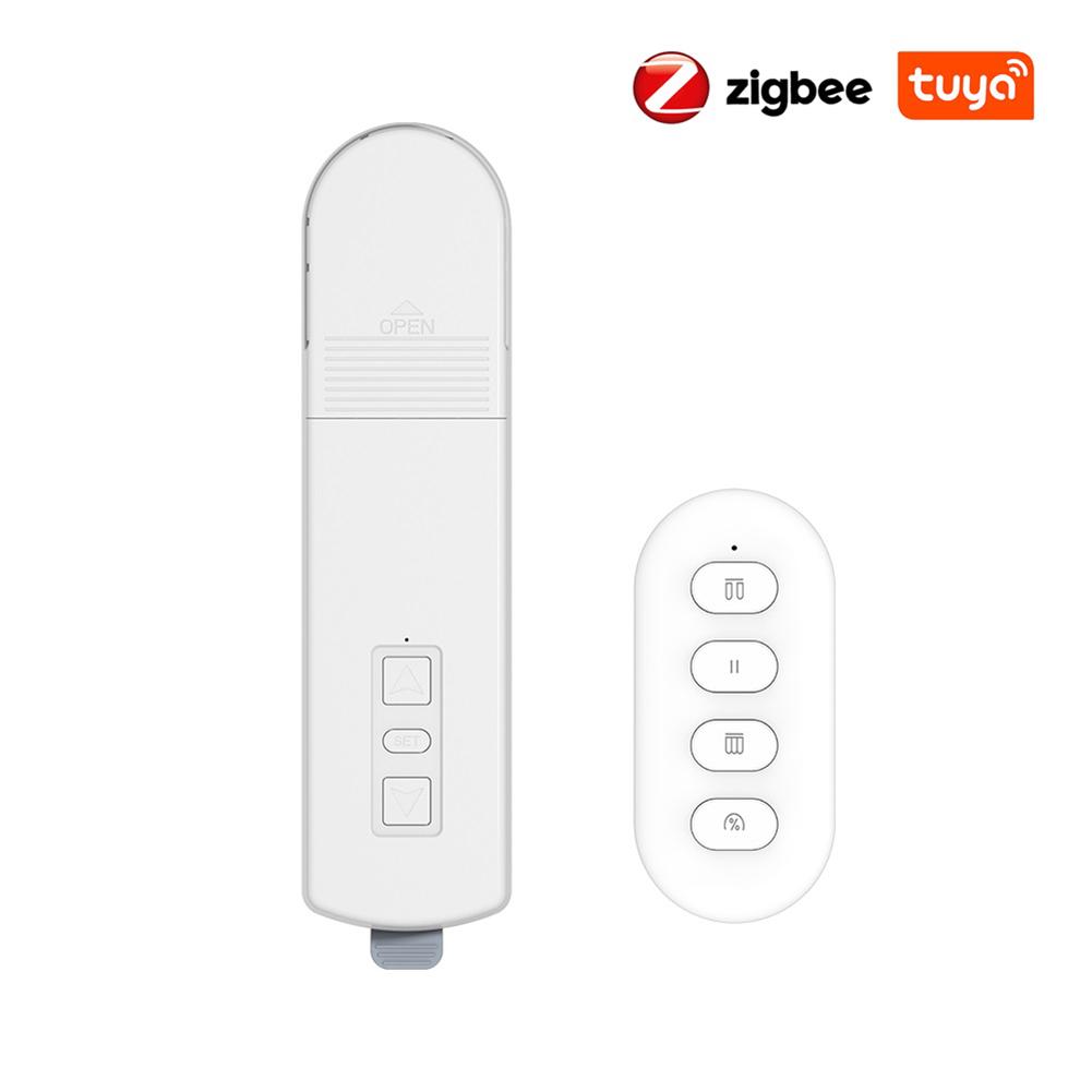 

Zigbee Smart Electric Curtain Motor Auto Shutter Drive Motor Shade Shutter Drive No Solor Panel