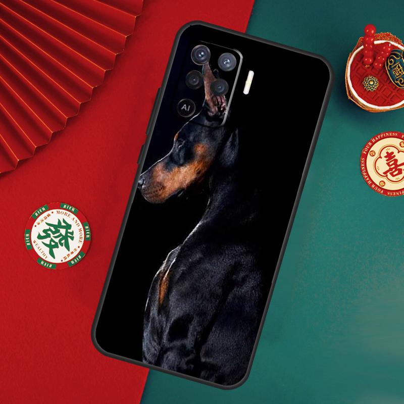 Dachshund Doberman Dog Case For Oppo A76 A16 A96 A17 A60 A40 A80 A98 A58 A78 A18 A38 A57 A74 A54 A94 A15 A5 A6 Pro